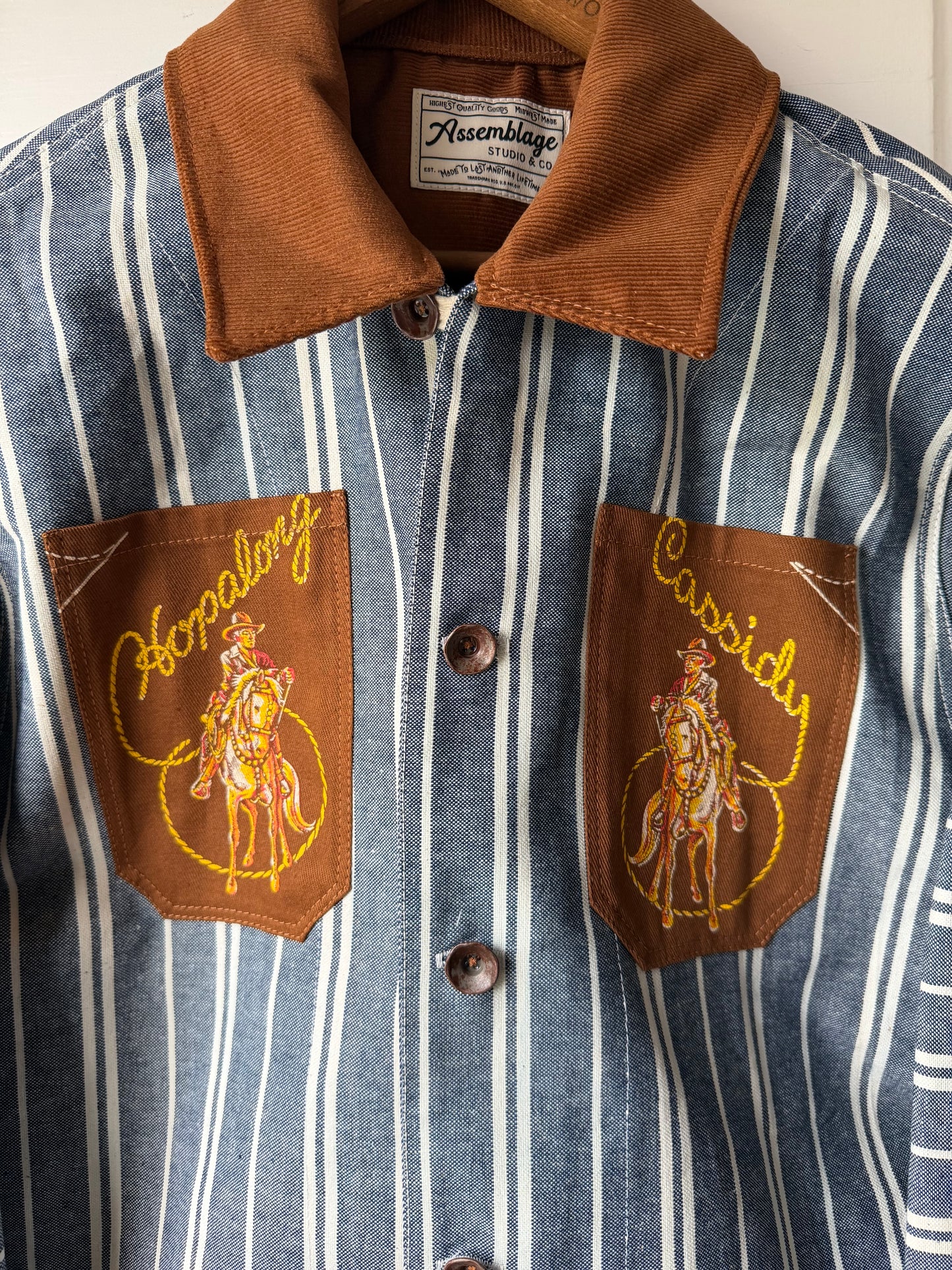 Striped Hopalong Cassidy Jacket [XS/S]