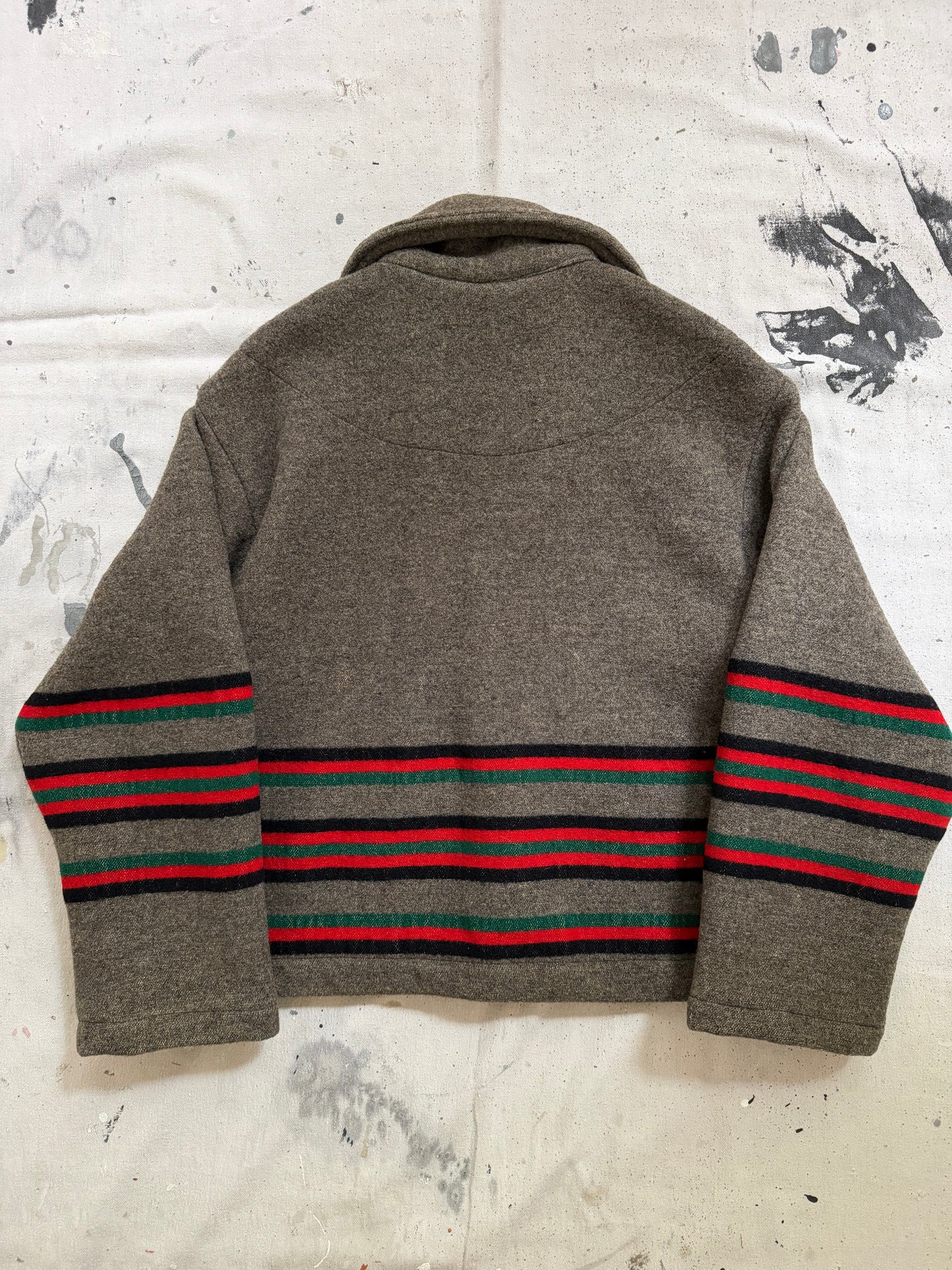 Striped Wool Jacket [S/M]