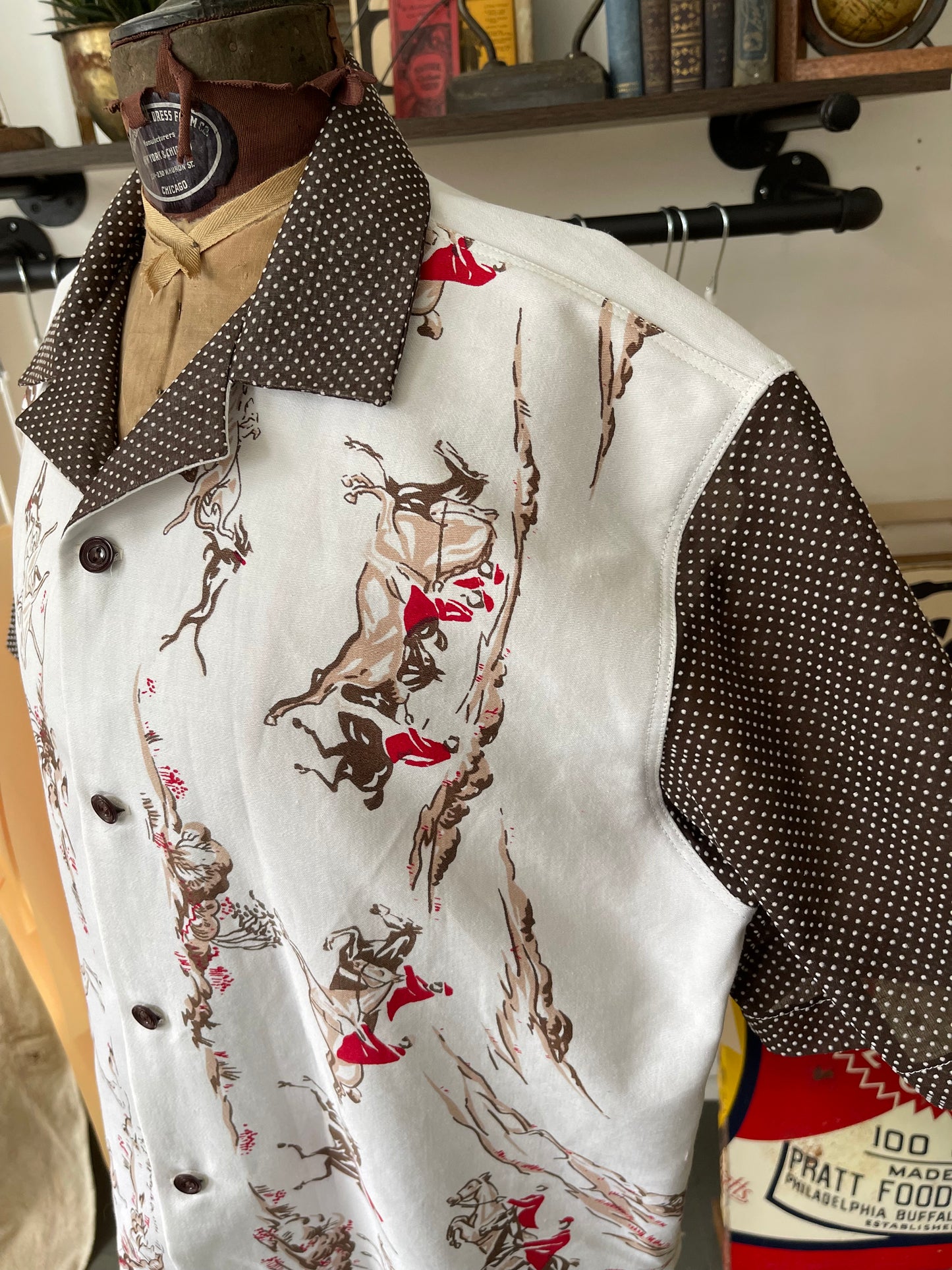 Equestrian Bowling Shirt [L]