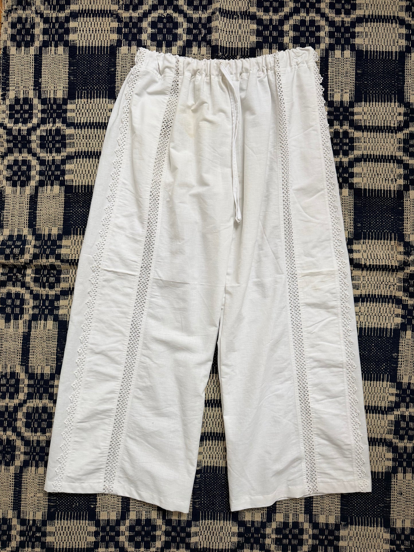 Crochet Stripe Bloomer Pants [S]