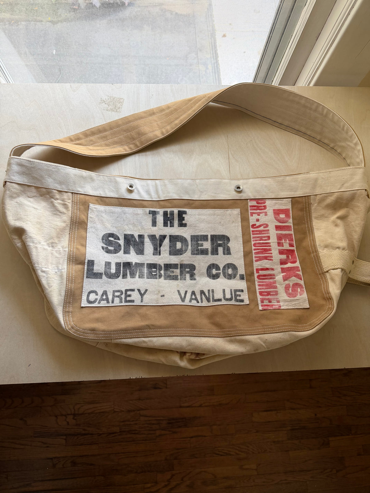 Lumber Apron Newspaper Bag