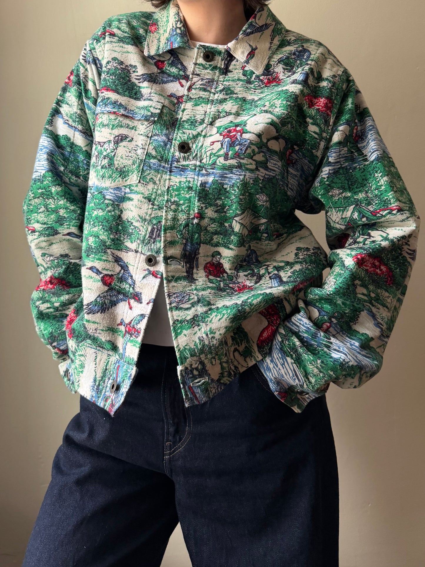 Camping Hunters Buckle Back Jacket [M]