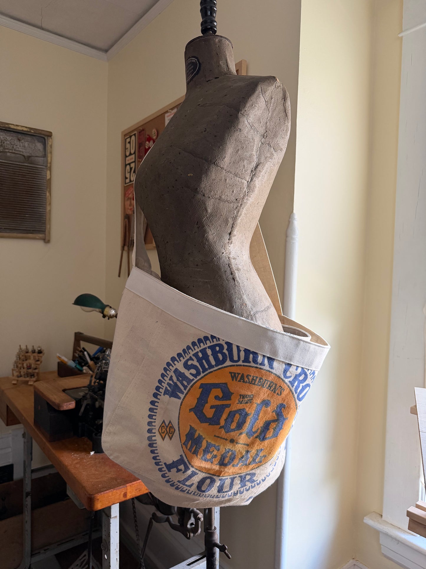 Gold Medal Flour Newspaper Bag